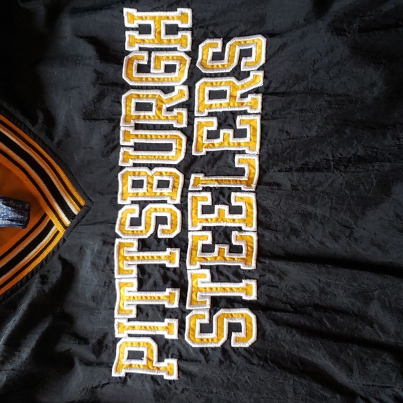 Men's Vintage Black And Gold XL Pittsburgh Steelers Champion Pullover. - Picture 3 of 10